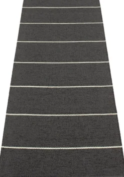 Pappelina Teppich LEA Black 70 x 225 cm LEAX722