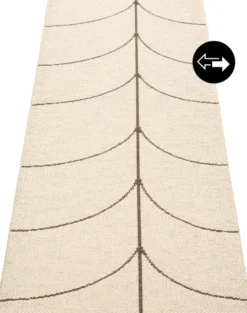 Pappelina Teppich LEIF Dark Brown 70 x 270cm LE6F727