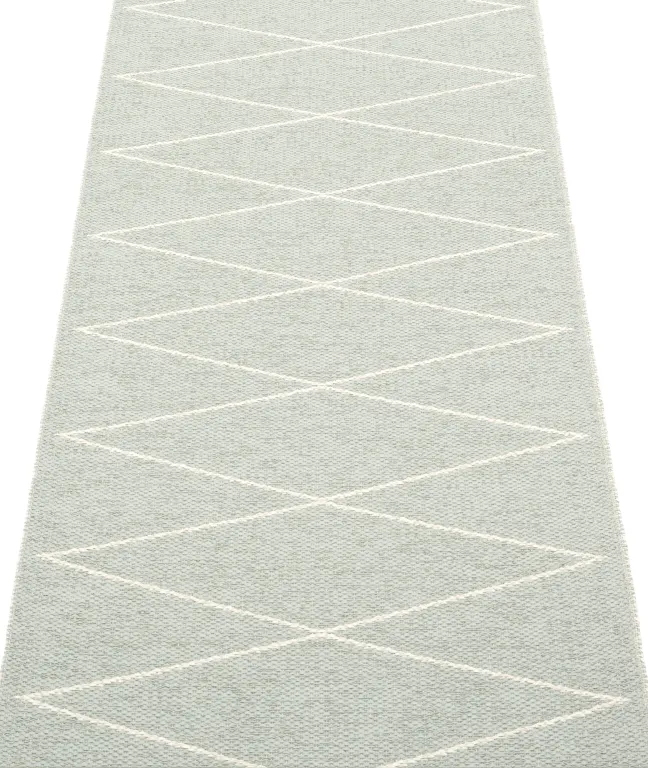 Pappelina Teppich Max Sage/Vanilla 70 x 160 cm MX1M716