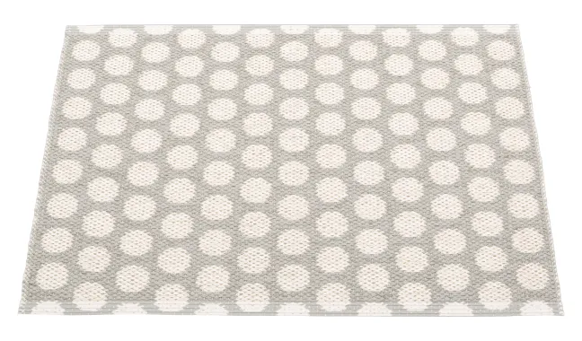 Pappelina Teppich Noa Warm Grey Vanilla Grey stripe 70 x 50cm NO9DD705
