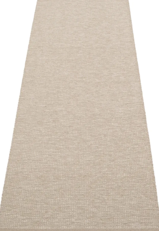 Pappelina Teppich Sam Dark Linen/Linen 70 x 225 cm SAM9G722