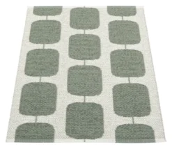 Pappelina Teppich Sten Army Fossil grey 70 x 100 cm ST1G710