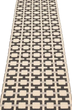 Pappelina Teppich TOM Black 70 x 300 cm TOMX730