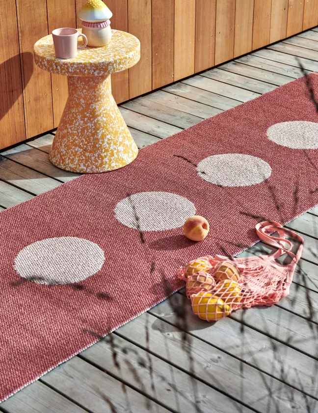 Pappelina Teppich VERA POP Blush 70 x 50 cm VP7E705