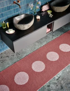 Pappelina Teppich VERA POP Blush 70 x 120 cm VP7E712