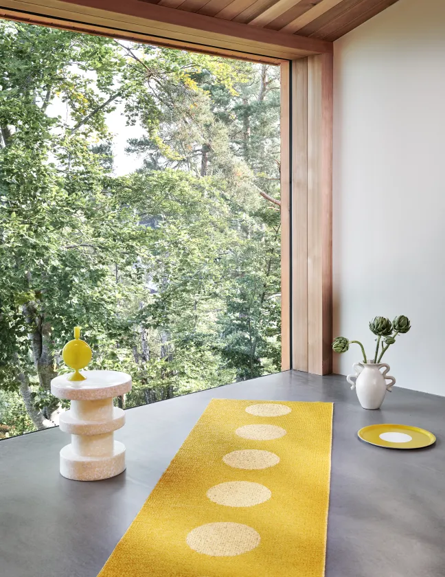 Pappelina Teppich VERA POP Mustard 70 x 280 cm VP5728