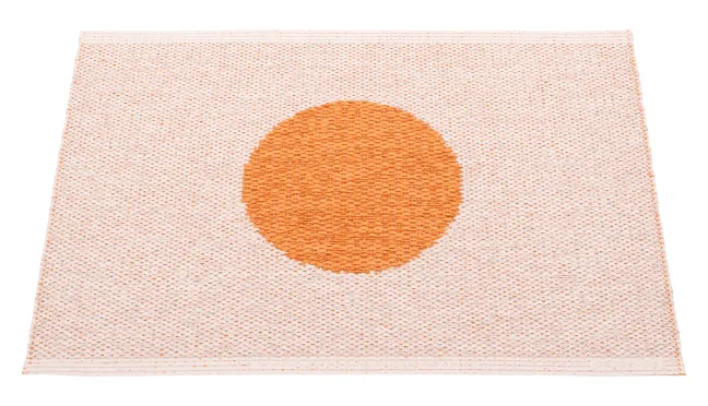 Pappelina Teppich VERA POP Pale Orange 70 x 50 cm VP4A705