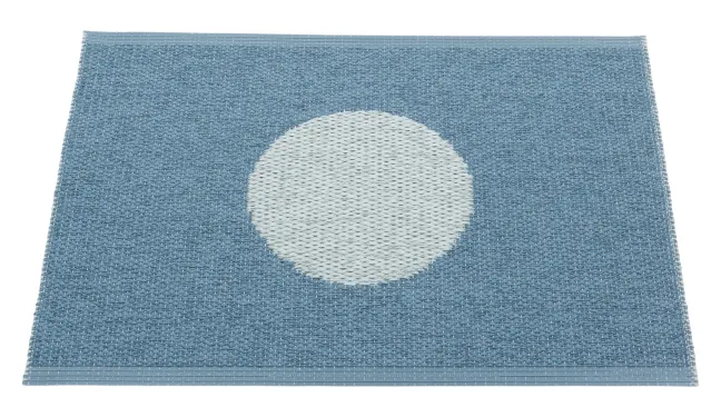 Pappelina Teppich VERA POP River Blue 70 x 50 cm VP3R705