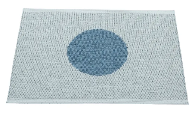 Pappelina Teppich VERA POP River Blue 70 x 50 cm VP3R705
