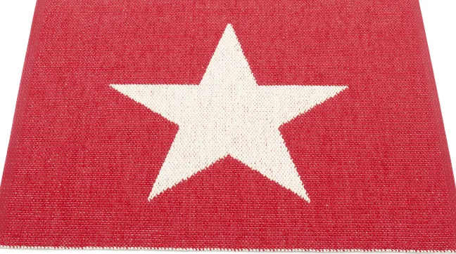 Pappelina Teppich Viggo small One Red 70 x 90 cm VI2709