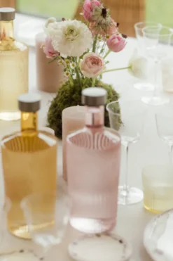 Paveau Pink Geschenkset Flasche + 2 Gläser Sale