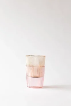 Paveau Trinkglas Pink