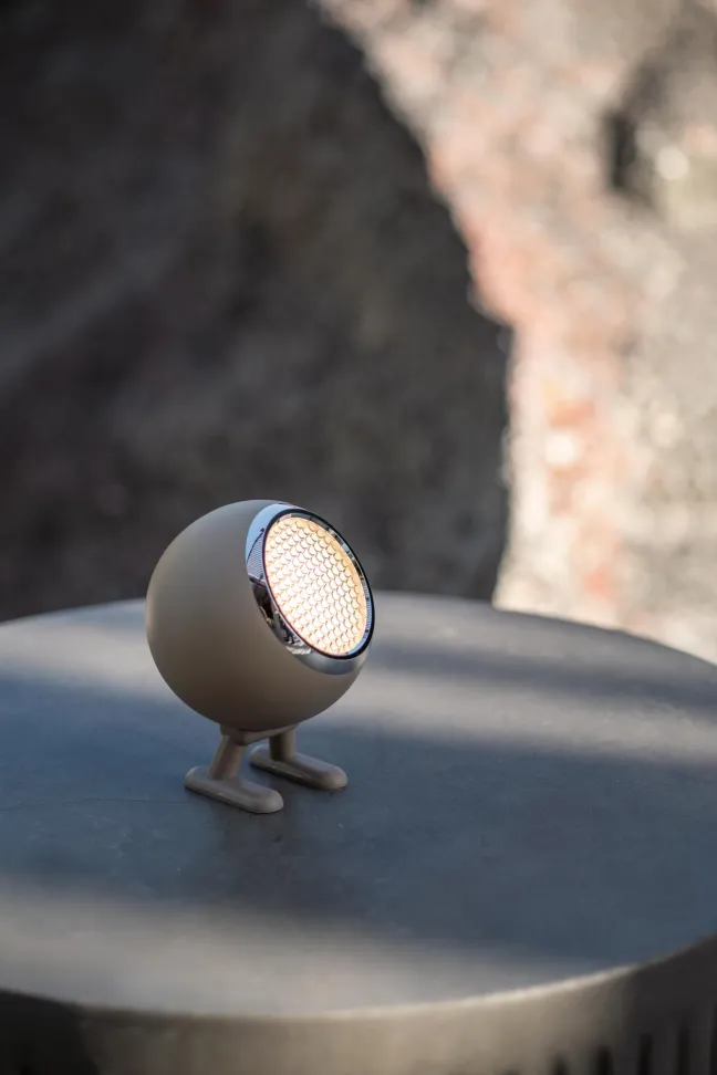 PIFFANY Copenhagen Norbitt 3.0 LED Lampe wiederaufladbar Mushroom Brown