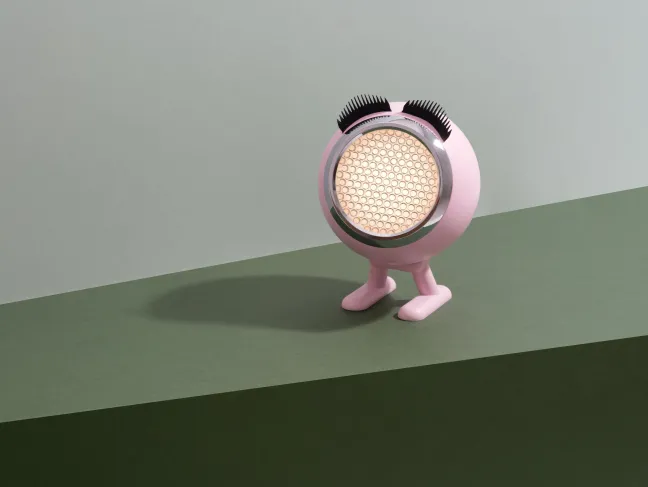 PIFFANY Copenhagen Norbitt 3.0 LED Lampe wiederaufladbar Smoothie Pink