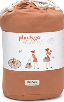 Play&Go Organic 2 in 1 Spielzeugsack Ø120cm braun