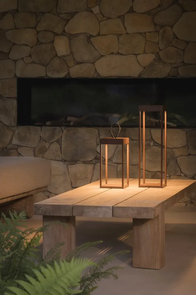 QOOZII - BALI 50 - LED Laterne - Corten