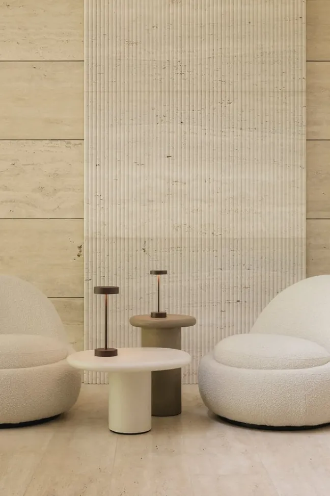 QOOZII - IBIZA MINI - Kabellose LED Tischlampe - Corten