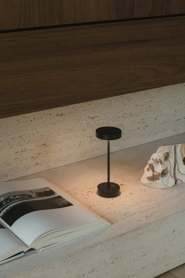 QOOZII - IBIZA MINI - Kabellose LED Tischlampe - Corten