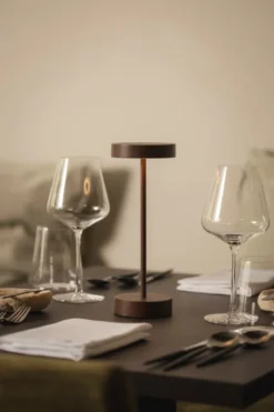 QOOZII - IBIZA MINI - Kabellose LED Tischlampe - Corten