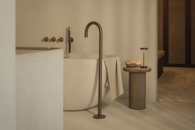 QOOZII - IBIZA MINI - Kabellose LED Tischlampe - Corten