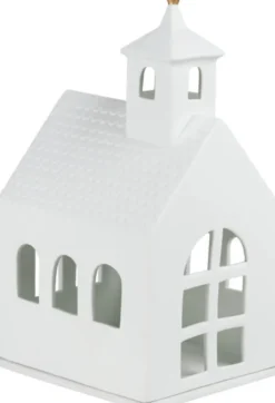 räder Lichthaus Kapelle groß Porzellan weiß