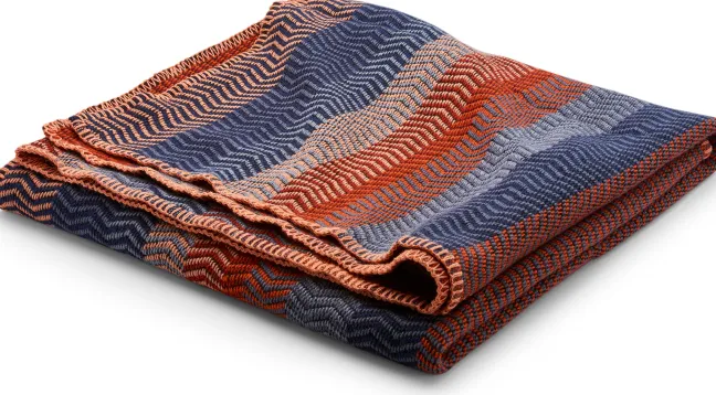Roros Tweed FRI Lammwolldecke 150 x 200cm Late fall 3451