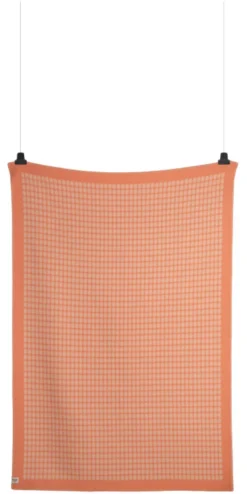 Roros Tweed PALETTE Lammwolldecke Coral 200x135cm 6254