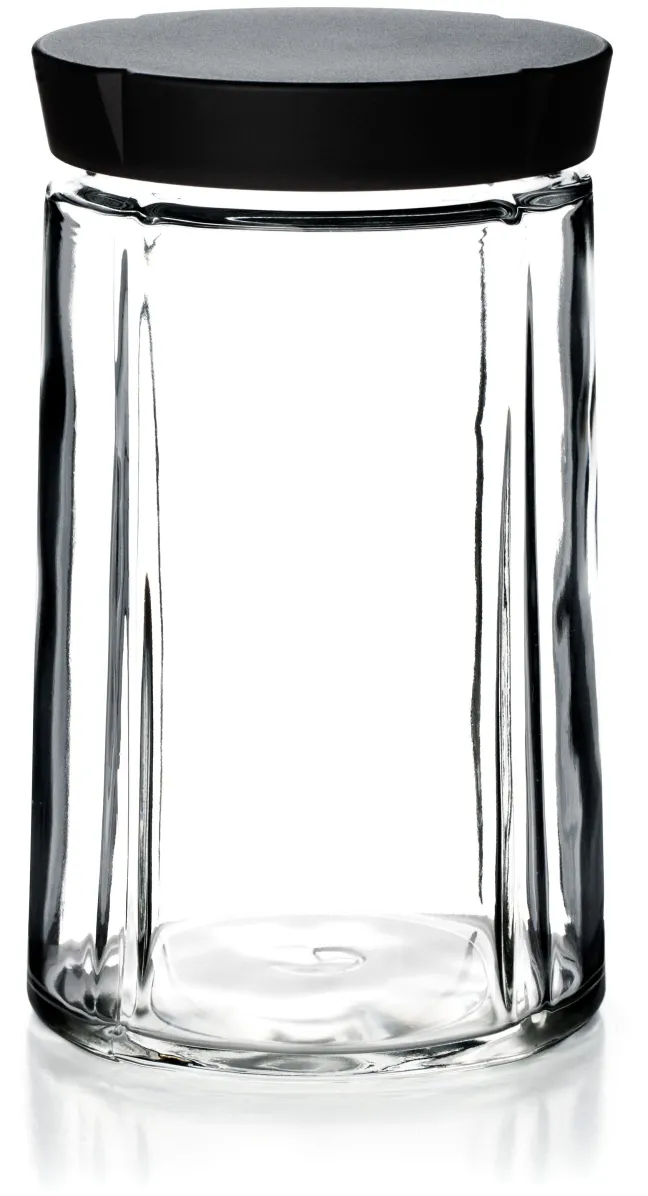 Rosendahl Grand Cru Aufbewahrungsglas 1,0 l schwarz