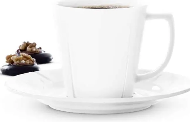 Rosendahl Grand Cru Kaffeetasse mit Untertasse 26 cl weiß