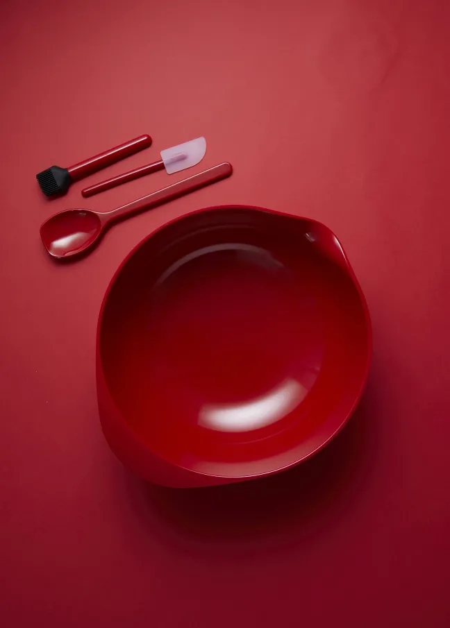 Rosti Backpinsel Classic Silikon Rot