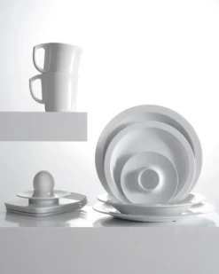 Rosti Dessertteller Hamlet 18 cm Weiss