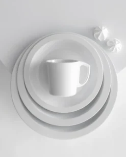 Rosti Dessertteller Hamlet 18 cm Weiss