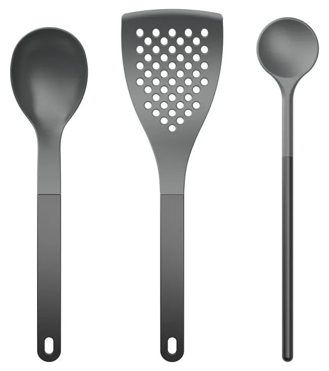 Rosti Küchenhelferset 1 Optima 3 Teile Schwarz Nylon