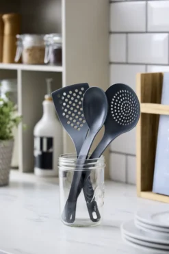 Rosti Küchenhelferset 2 Optima 3 Teile Schwarz Nylon