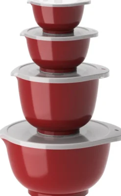 Rosti Margrethe 4er-Set Durostima® 0,25 + 0,5 + 1,5 + 3 L Rot