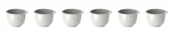 Rosti Margrethe Mini Bowl 6er-Set 25 ml Weiß