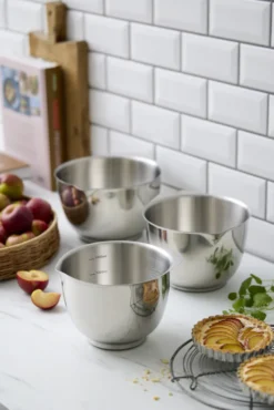 Rosti Margrethe Schüssel 3er-Set 1,5L + 2L + 3L Edelstahl