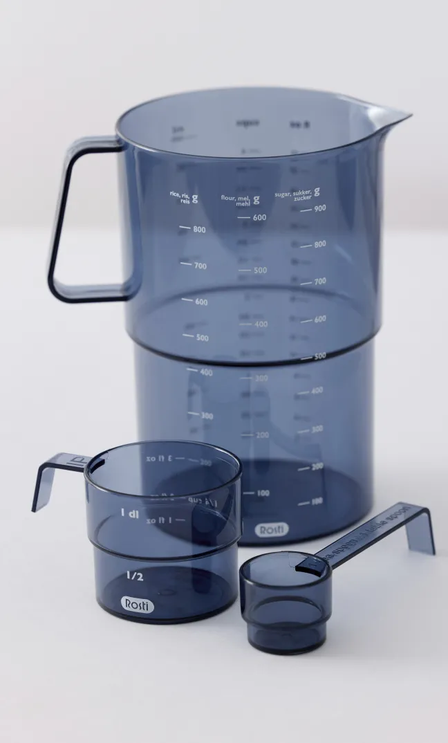 Rosti Messbecher Set Mensura 3-teilig Dusty Blue Sale