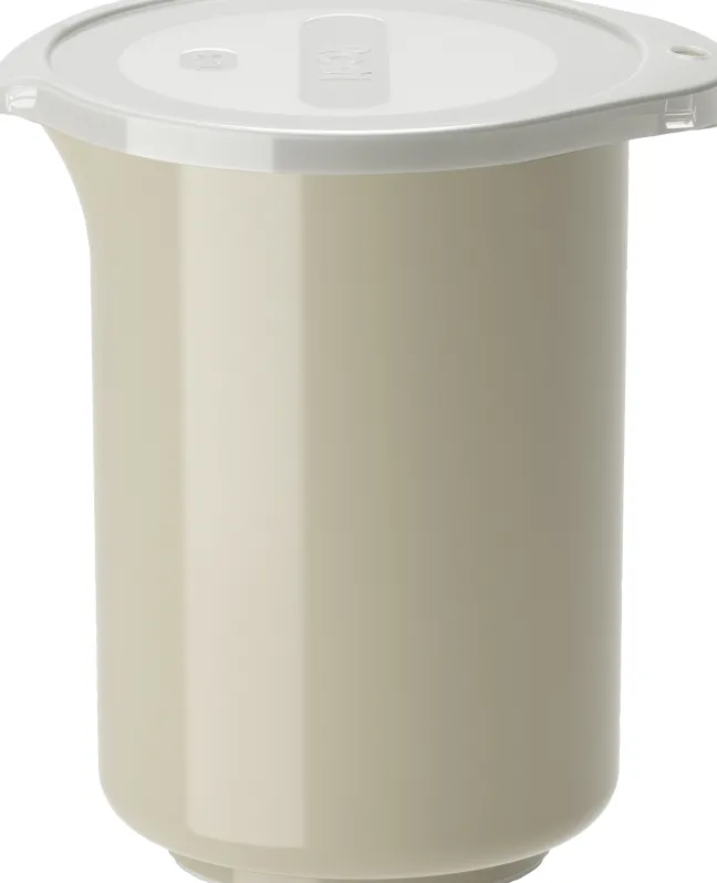 Rosti Rührbecher mit Deckel Classic Durostima® 1,25 Liter Humus
