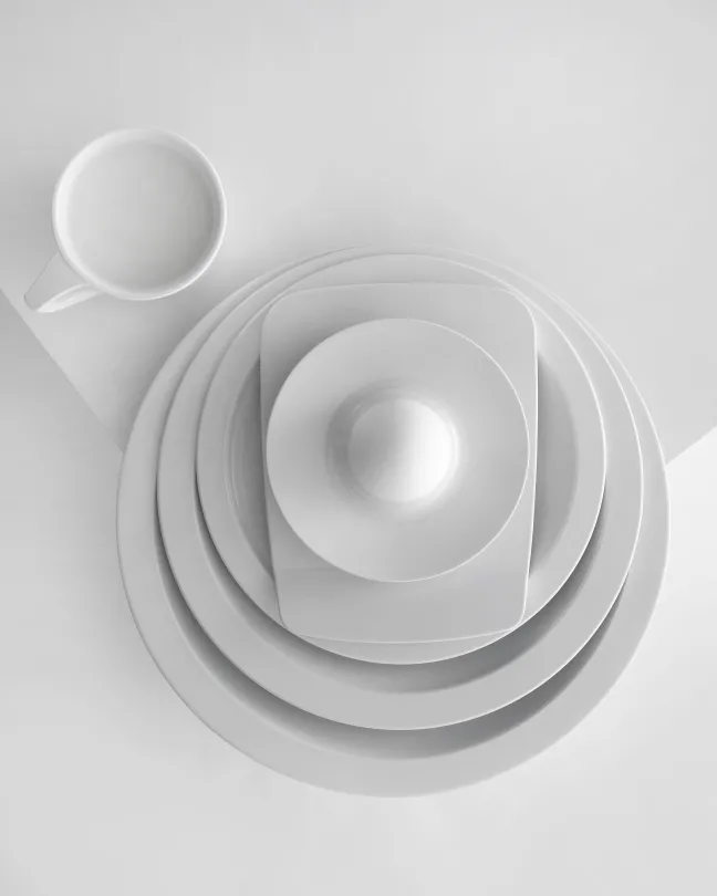 Rosti Speiseteller Hamlet 24,5 cm Weiss