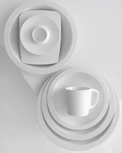 Rosti Speiseteller Hamlet 24,5 cm Weiss
