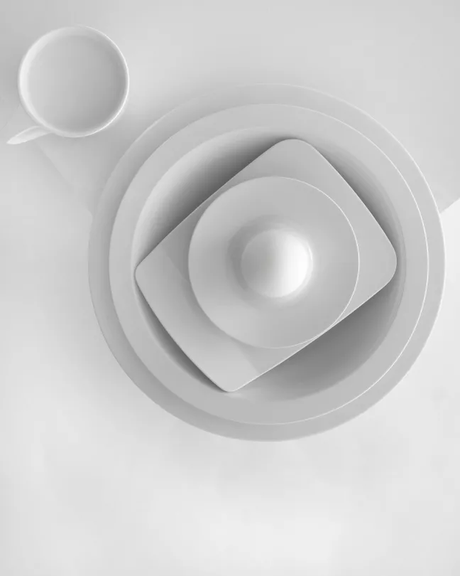 Rosti Speiseteller Hamlet 24,5 cm Weiss