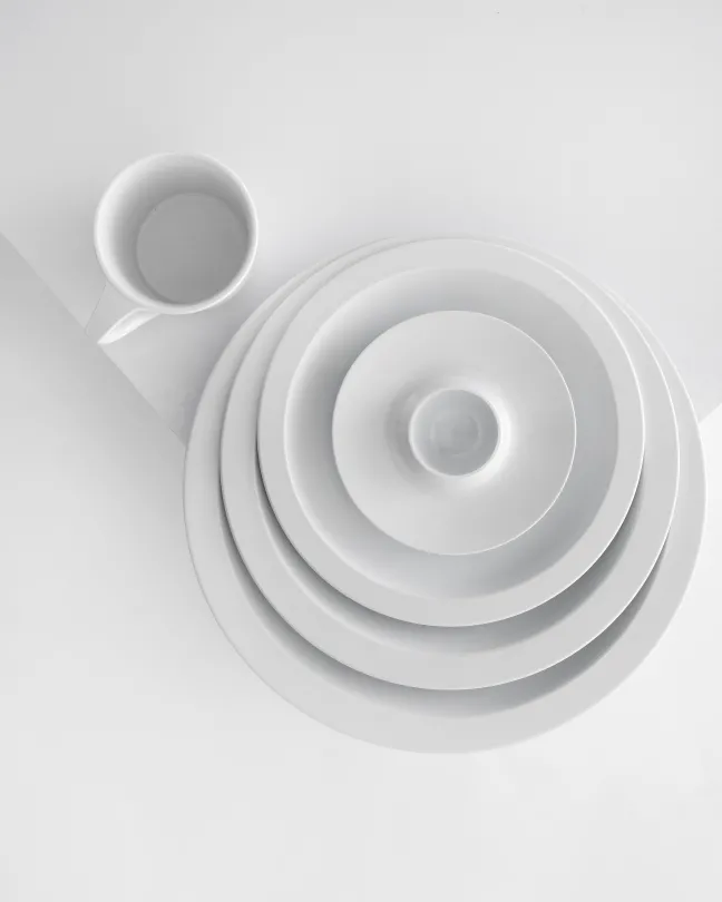 Rosti Speiseteller Hamlet 24,5 cm Weiss