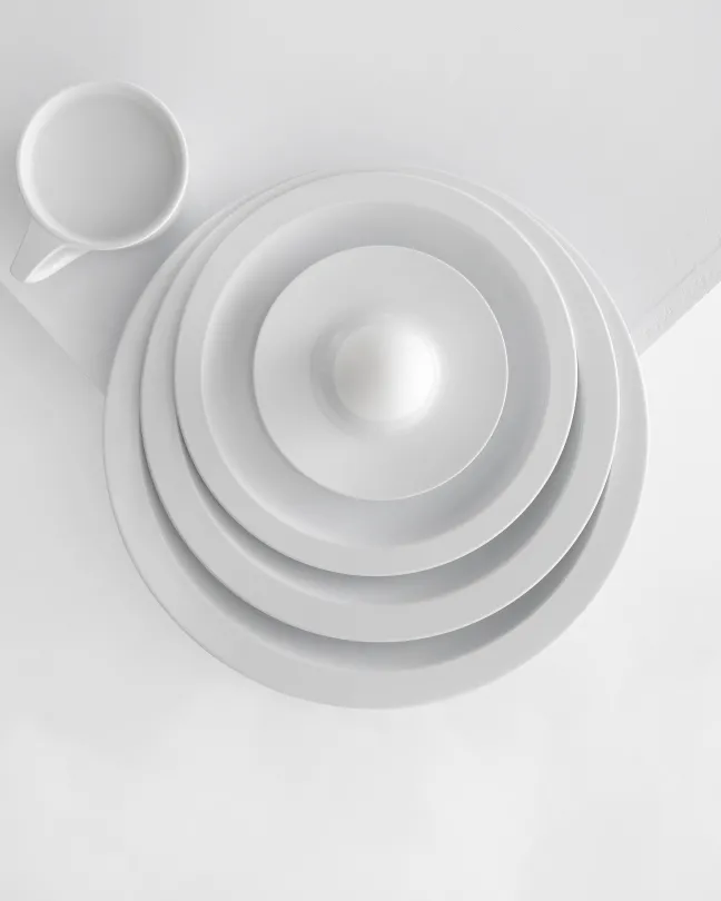Rosti Speiseteller Hamlet 24,5 cm Weiss