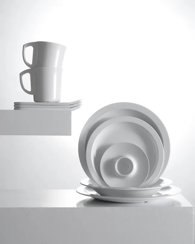 Rosti Speiseteller Hamlet 24,5 cm Weiss