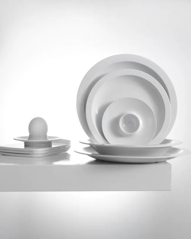 Rosti Speiseteller Hamlet 24,5 cm Weiss