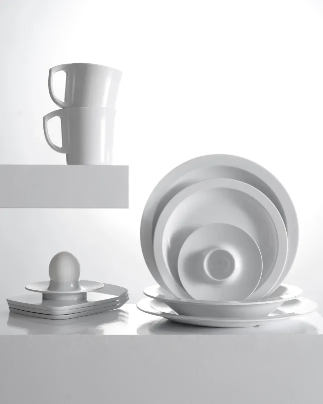 Rosti Speiseteller Hamlet 24,5 cm Weiss