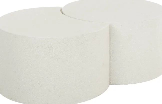 Rubjerg Design Couchtisch Stone Moonset 2er Set Marmor