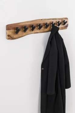 Rubjerg Design Garderobe Edge 8 Haken Akazie massiv natur