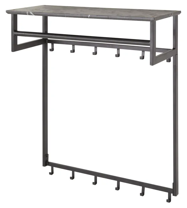 Rubjerg Design Garderobe Stab 12 Haken Melamin Melamin